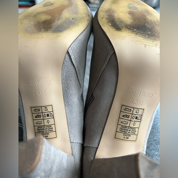 White House Black Market Colton Suede Knee High Boots size 8.5 - Picture 4 of 7
